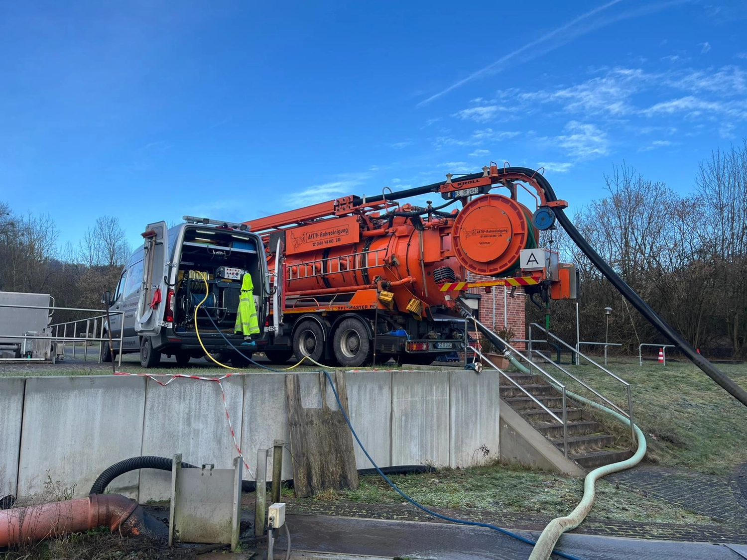 AKTIV Rohrreinigung - Dichtheitsprüfung