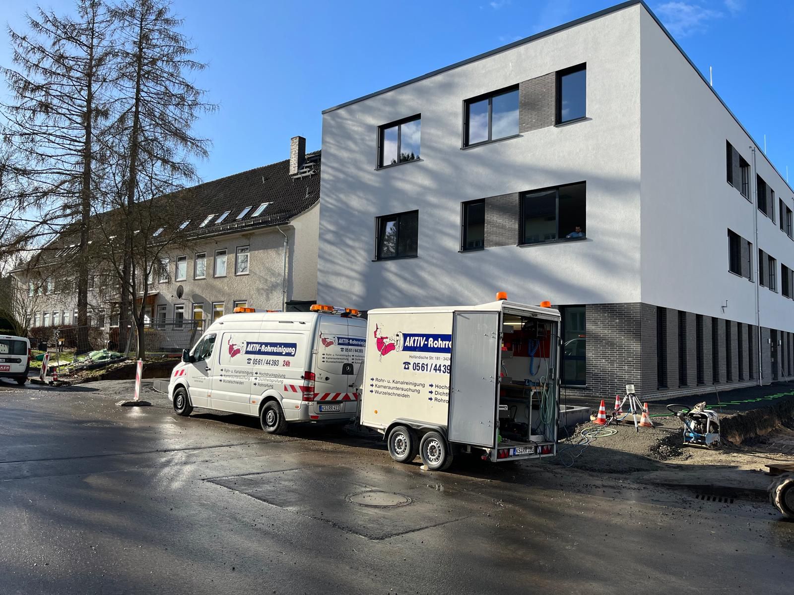 AKTIV Rohrreinigung - Dichtheitsprüfung